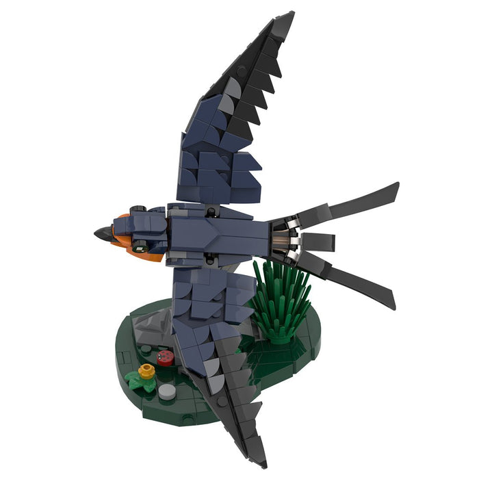 MOC-256899 Barn Swallow Building Blocks-LesDiy-MOC-
