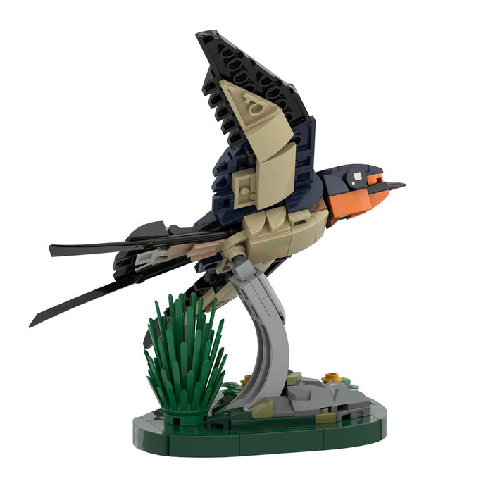 MOC-256899 Barn Swallow Building Blocks-LesDiy-MOC-