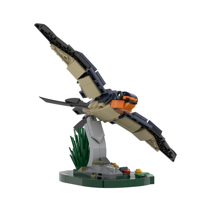 MOC-256899 Barn Swallow Building Blocks-LesDiy-MOC-