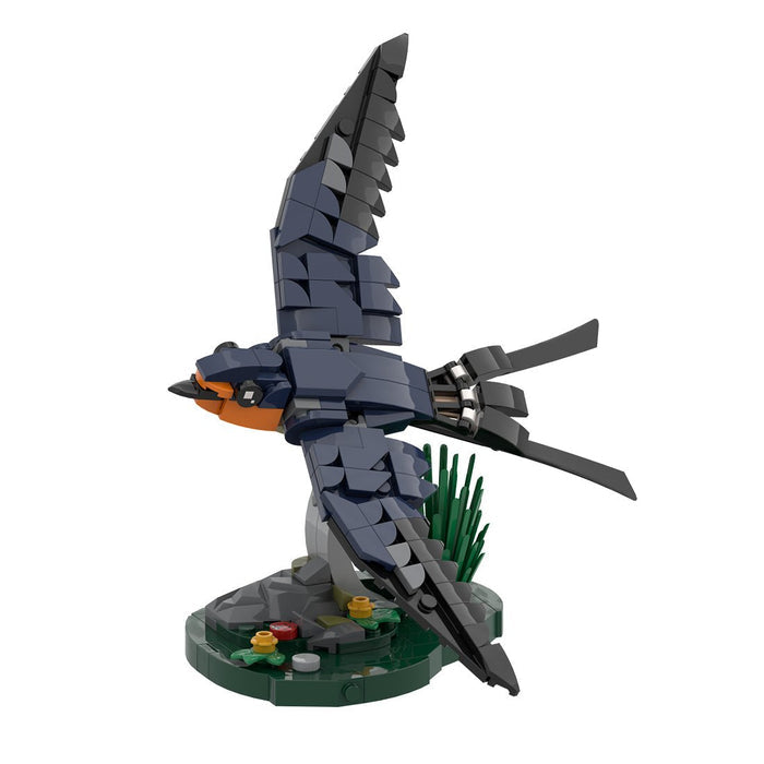 MOC-256899 Barn Swallow Building Blocks-LesDiy-MOC-