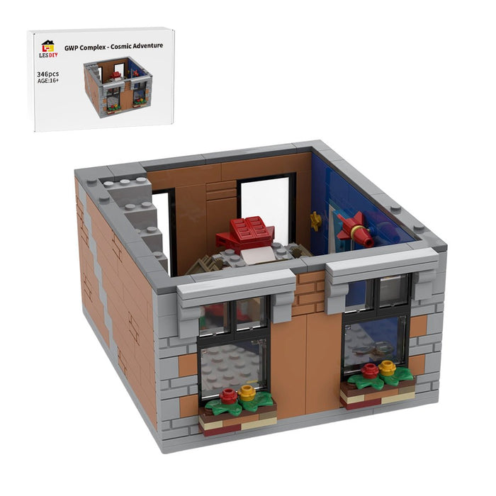 MOC - 257156 GWP Complex - Cosmic Cardboard Adventure Building Blocks - LesDiy -