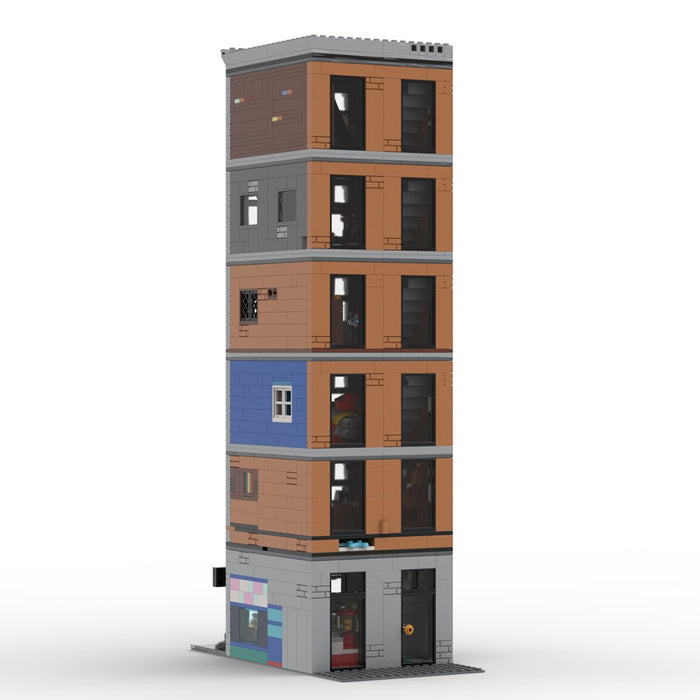 MOC - 257156 GWP Complex - Cosmic Cardboard Adventure Building Blocks - LesDiy -