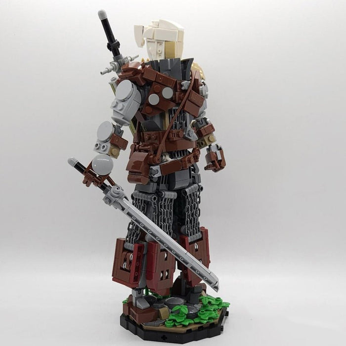 MOC-257507 The Witcher Geralt of Rivia Building Blocks-LesDiy-MOC-