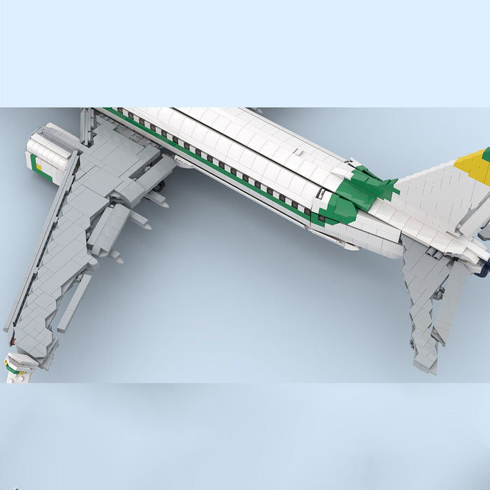 MOC-259173 Mauritania Livery B737 MAX 8 Passenger Airliner Building Blocks-LesDiy-Building Blocks-