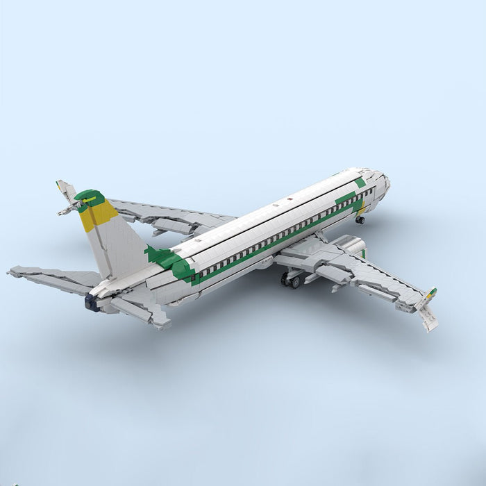 MOC-259173 Mauritania Livery B737 MAX 8 Passenger Airliner Building Blocks-LesDiy-Building Blocks-