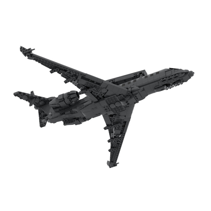 MOC-260541 Saab GlobalEye Building Blocks-LesDiy-MOC-