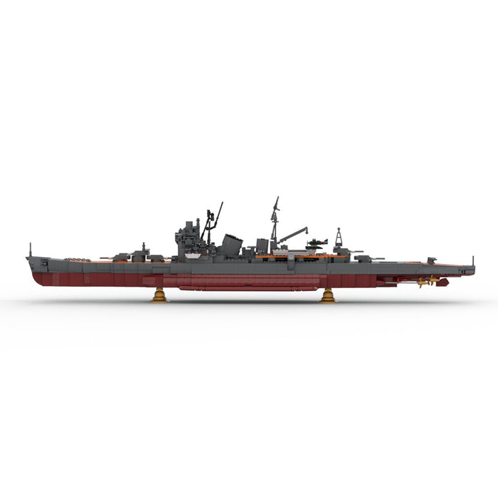 MOC-260604 1:200 Scale IJN Myoko-Class Cruiser Building Blocks-LesDiy-MOC-