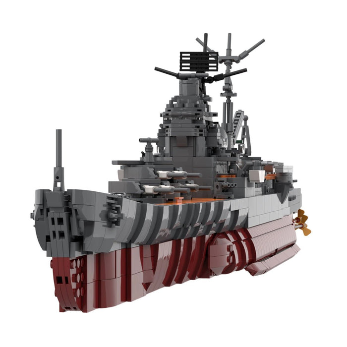 MOC-260604 1:200 Scale IJN Myoko-Class Cruiser Building Blocks-LesDiy-MOC-
