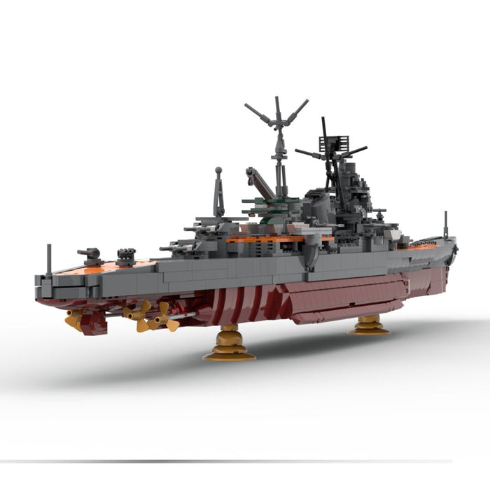 MOC-260604 1:200 Scale IJN Myoko-Class Cruiser Building Blocks-LesDiy-MOC-