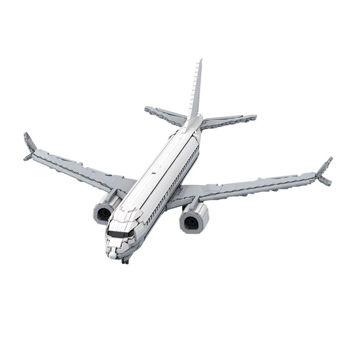 MOC-260620 B737 MAX 8 Airliner Building Blocks-LesDiy-Building Blocks-Unpainted Version
