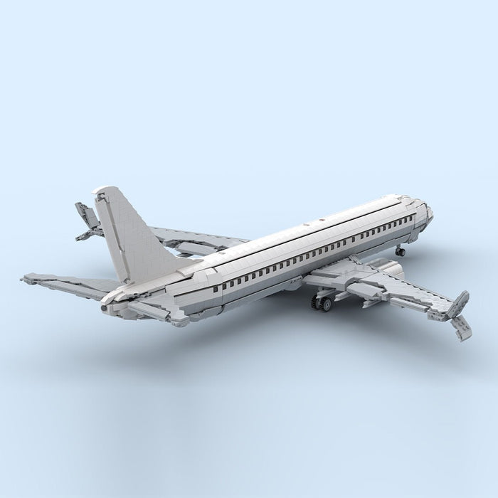 MOC-260620 B737 MAX 8 Airliner Building Blocks-LesDiy-Building Blocks-Unpainted Version
