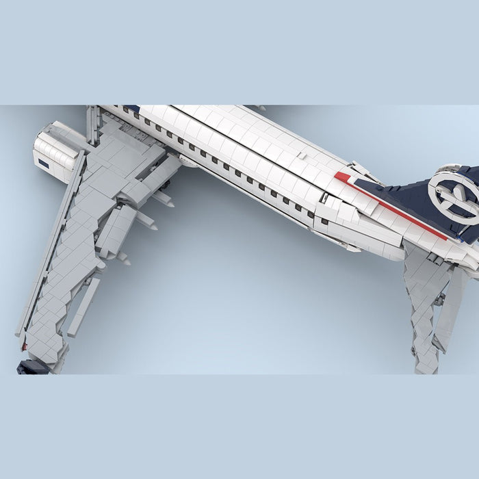 MOC-260894 Polish Livery B737 MAX 8 Civil Aviation Airliner Building Blocks-LesDiy-Building Blocks-