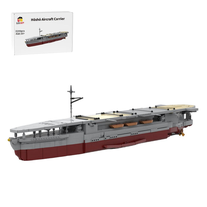 MOC-261067 1:200 Scale IJN Hōshō Aircraft Carrier Building Blocks-LesDiy-MOC-
