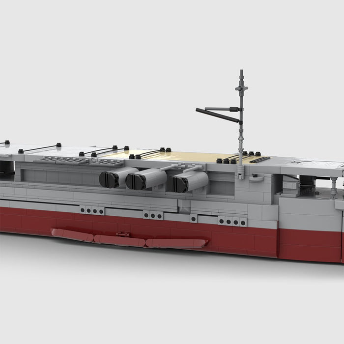 MOC-261067 1:200 Scale IJN Hōshō Aircraft Carrier Building Blocks-LesDiy-MOC-