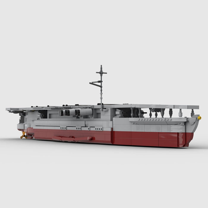 MOC-261067 1:200 Scale IJN Hōshō Aircraft Carrier Building Blocks-LesDiy-MOC-