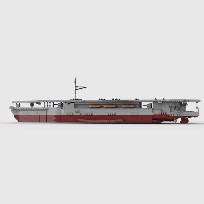 MOC-261067 1:200 Scale IJN Hōshō Aircraft Carrier Building Blocks-LesDiy-MOC-