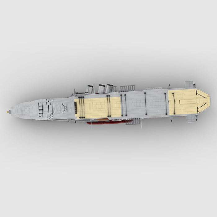 MOC-261067 1:200 Scale IJN Hōshō Aircraft Carrier Building Blocks-LesDiy-MOC-