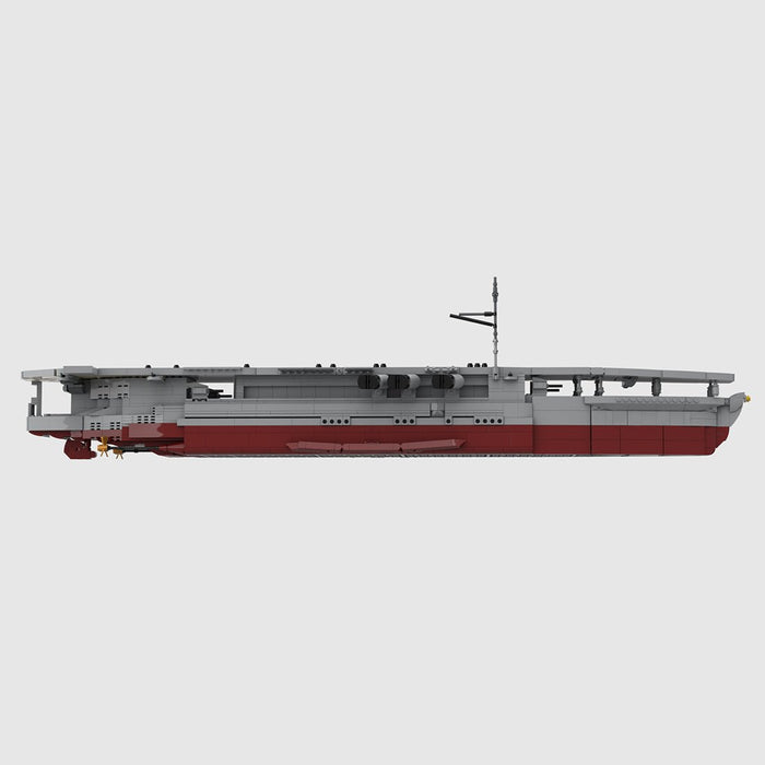 MOC-261067 1:200 Scale IJN Hōshō Aircraft Carrier Building Blocks-LesDiy-MOC-