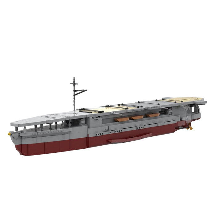MOC-261067 1:200 Scale IJN Hōshō Aircraft Carrier Building Blocks-LesDiy-MOC-