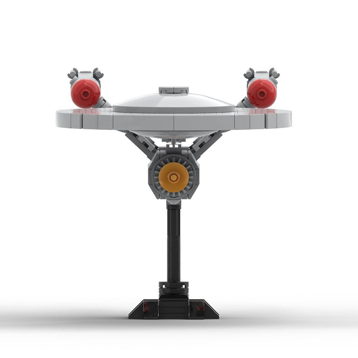 MOC - 261221 Sci - Fi NCC - 1701 Enterprise Building Blocks - LesDiy -