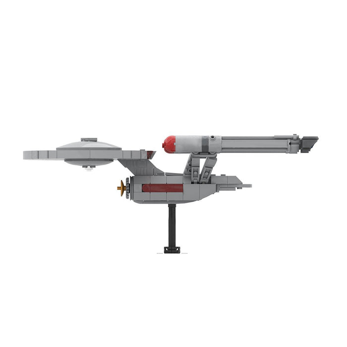 MOC - 261221 Sci - Fi NCC - 1701 Enterprise Building Blocks - LesDiy -