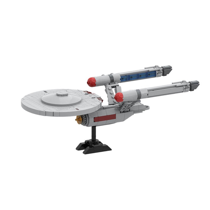 MOC - 261221 Sci - Fi NCC - 1701 Enterprise Building Blocks - LesDiy -