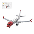 MOC-261379 Norwegian Livery B738 Commercial Airliner Building Blocks-LesDiy-Building Blocks-