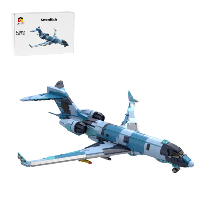 MOC-262464 Saab Swordfish MPA Building Blocks-LesDiy-MOC-