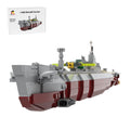 MOC-263474 1:200 Scale IJN I-400 Class Submarine Aircraft Carrier Building Blocks-LesDiy-MOC-