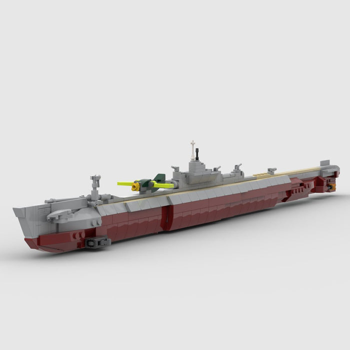 MOC-263474 1:200 Scale IJN I-400 Class Submarine Aircraft Carrier Building Blocks-LesDiy-MOC-
