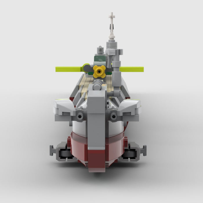 MOC-263474 1:200 Scale IJN I-400 Class Submarine Aircraft Carrier Building Blocks-LesDiy-MOC-