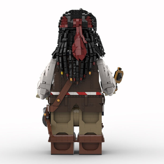 MOC-264451 Captain Jack Sparrow Megafigure Building Blocks-LesDiy-MOC-