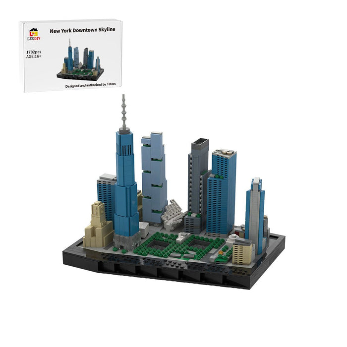 MOC-264892 New World Trade Center 2026 Version Building Blocks-LesDiy-MOC-