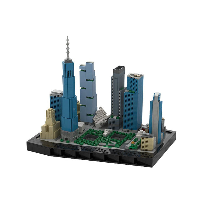 MOC-264892 New World Trade Center 2026 Version Building Blocks-LesDiy-MOC-