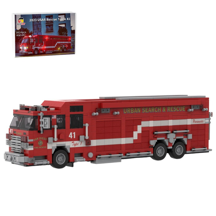 MOC-264986 2023 Pierce Arrow XT SDFR USAR 41 Building Blocks-LesDiy -