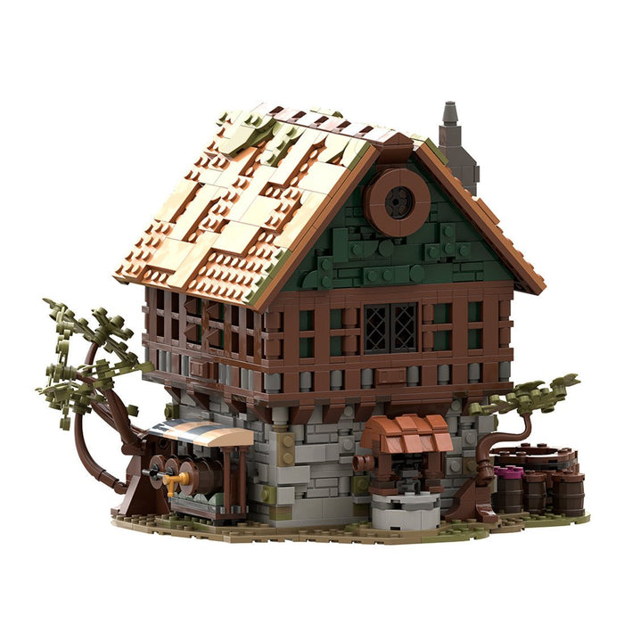 MOC-265016 WineHaven Medieval Wine House Building Blocks-LesDiy-MOC-