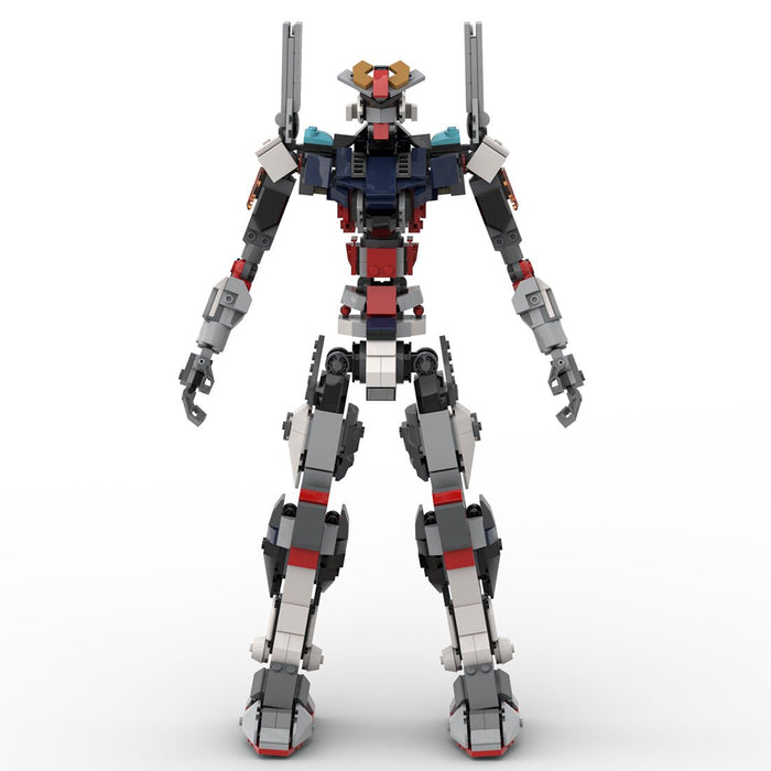 MOC-265561 Jay's Mobile Suit Strike EVA-X-105 Building Blocks-LesDiy-MOC-