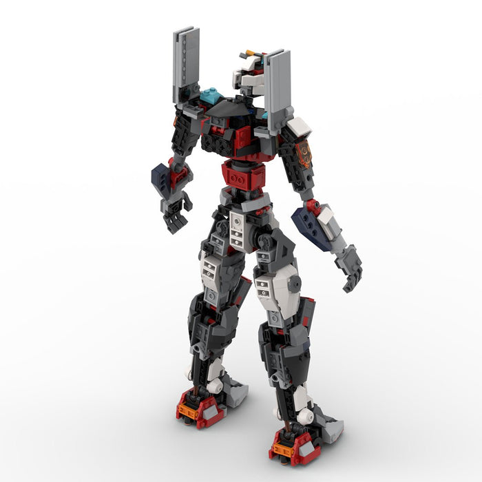 MOC-265561 Jay's Mobile Suit Strike EVA-X-105 Building Blocks-LesDiy-MOC-
