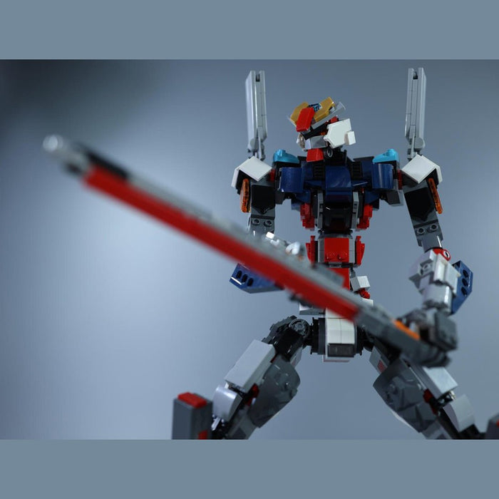 MOC-265561 Jay's Mobile Suit Strike EVA-X-105 Building Blocks-LesDiy-MOC-