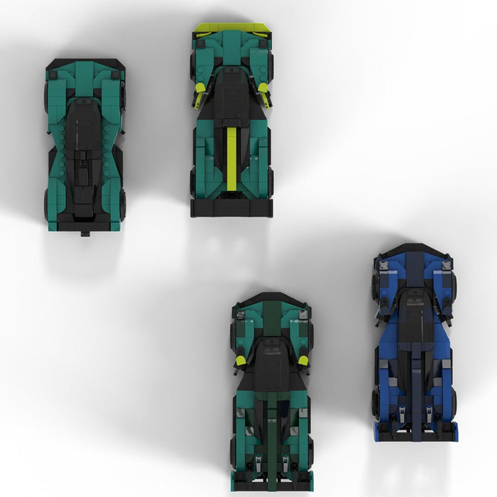 MOC-265825 Aston Martin Valkyrie 4-in-1 Building Blocks-LesDiy-MOC-