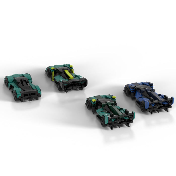 MOC-265825 Aston Martin Valkyrie 4-in-1 Building Blocks-LesDiy-MOC-