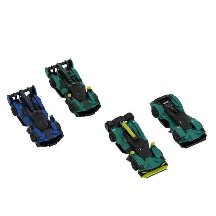 MOC-265825 Aston Martin Valkyrie 4-in-1 Building Blocks-LesDiy-MOC-