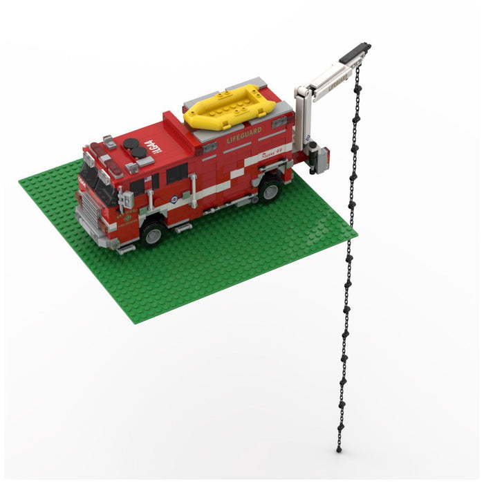 MOC-266082 2015 Pierce Saber SDFR Lifeguard Rescue 44 Building Blocks-LesDiy -