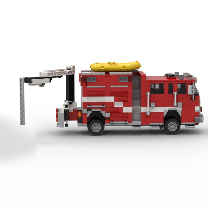MOC-266082 2015 Pierce Saber SDFR Lifeguard Rescue 44 Building Blocks-LesDiy -
