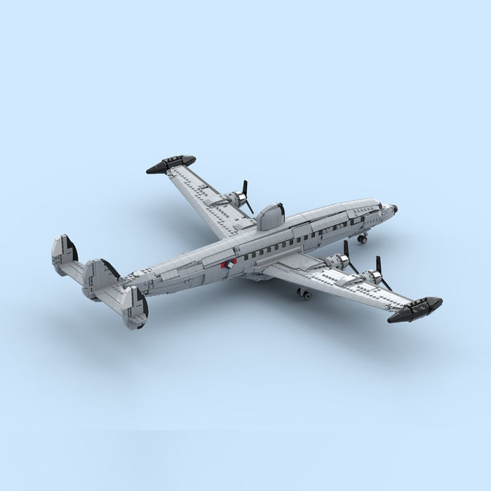 MOC-266373 Lockheed EC-121 Warning Star Building Blocks-LesDiy-MOC-
