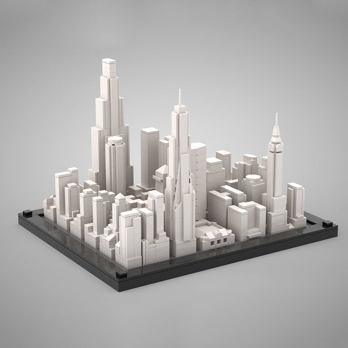 MOC-266677 1/2500 Scale Midtown Manhattan 1st Part-LesDiy -