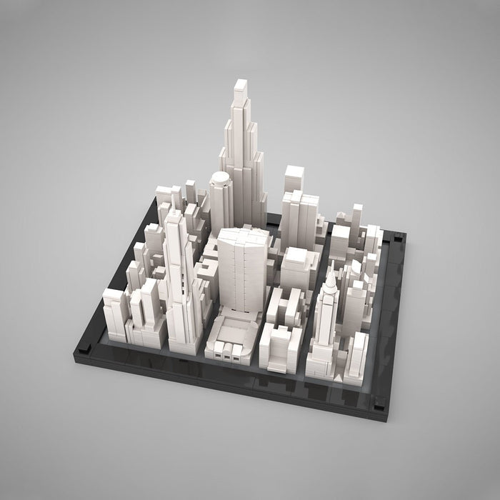 MOC-266677 1/2500 Scale Midtown Manhattan 1st Part-LesDiy -