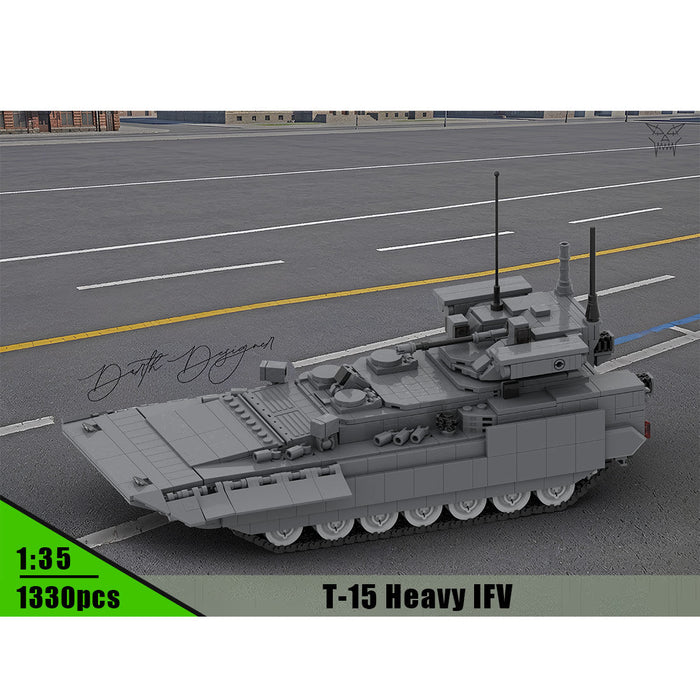 MOC-268511 T-15 ARMATA IFV Building Blocks-LesDiy-MOC-