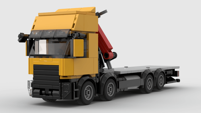 MOC-268685 8x4 Crane Truck Building Blocks-LesDiy-MOC-