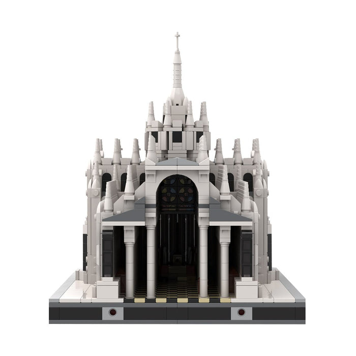 MOC-268717 Duomo di Milano Cathedral Building Blocks-LesDiy-MOC-